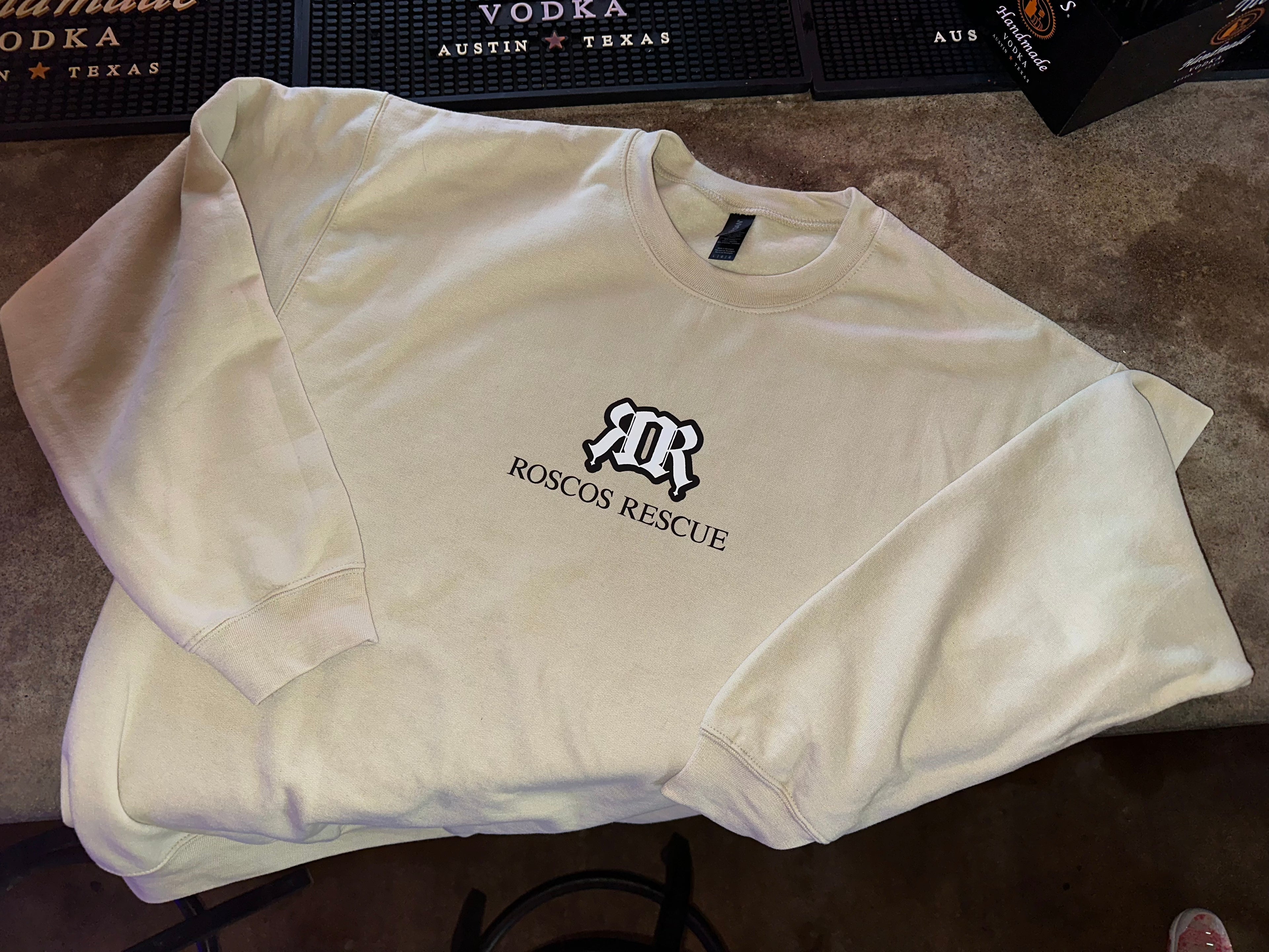 RR double logo crewneck