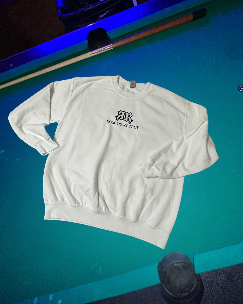 RR double logo crewneck
